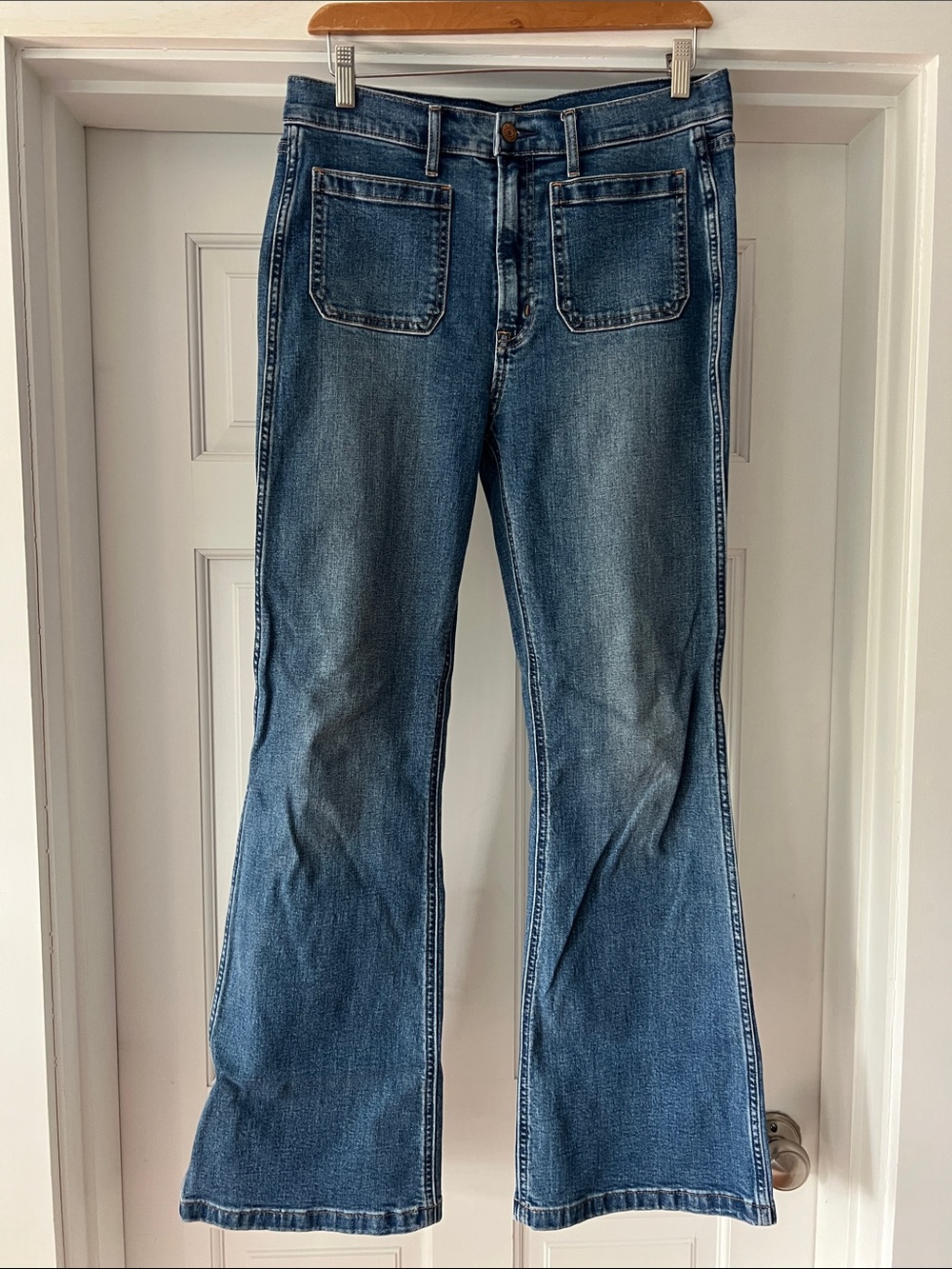 GAP ‘70s Flare High Rise Jeans